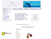 Tablet Screenshot of generalteknik.com.tr